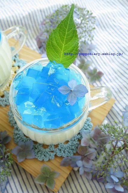 紫陽花ゼリー Komorebi