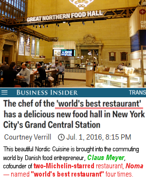 グランドセントラル駅構内の「グレート・ノーザン・フード・ホール」 The Great Northern Food Hall_b0007805_22163854.jpg