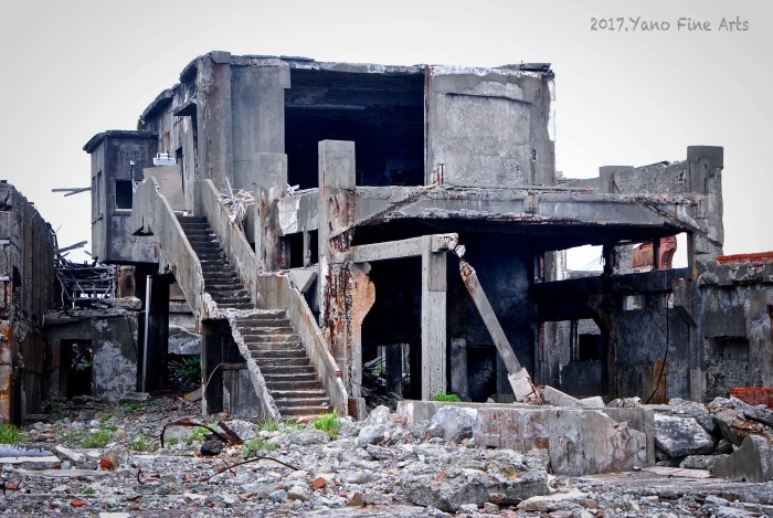 軍艦島の建物 ♬ in 長崎_b0147808_16244940.jpg