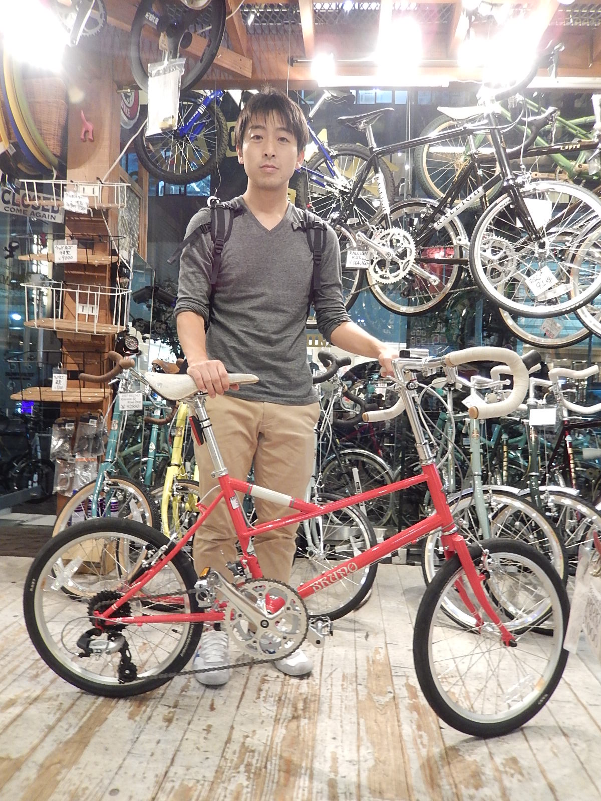 6月17日　渋谷　原宿　の自転車屋　FLAME bike前です_e0188759_18165955.jpg