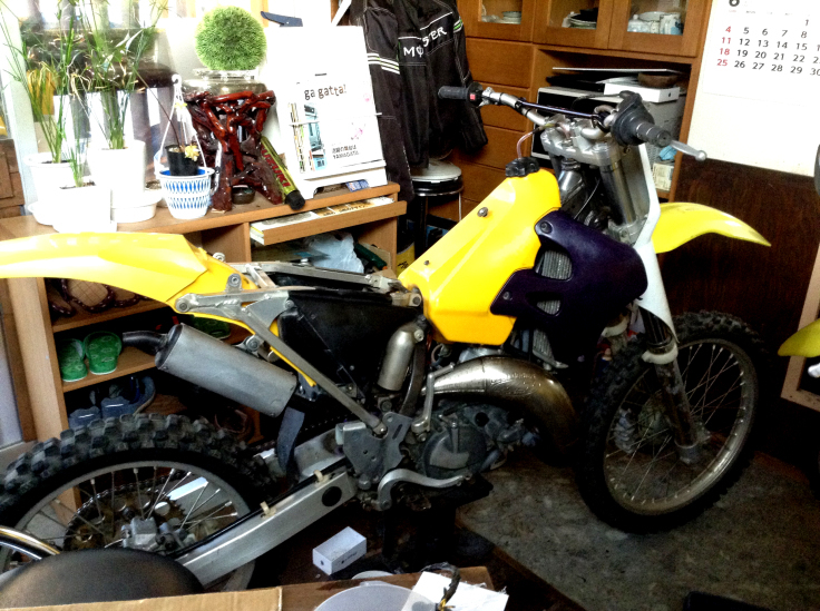 96 RM125 エンジン・メンテ2 : リターンライダーのひとり言