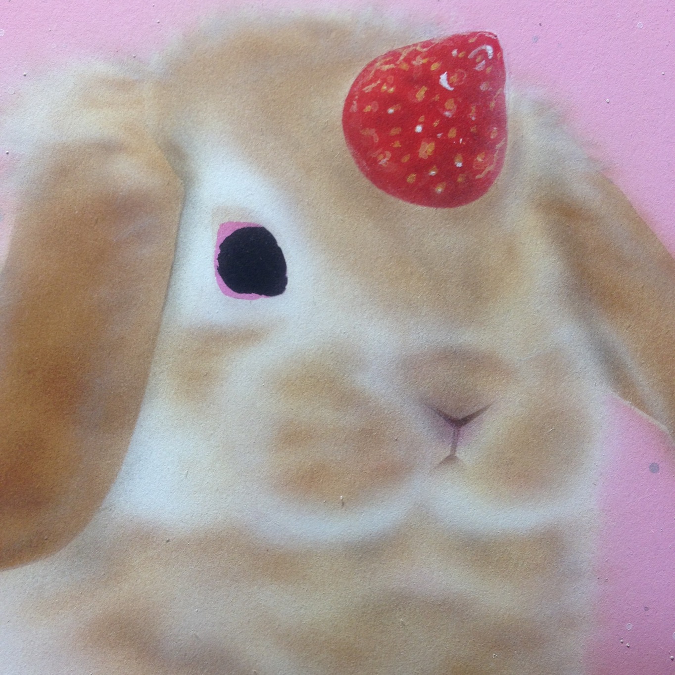 #リアリズム絵画［#萌獣］ #ユニピョーン：一号（兎に角：つのうさぎ）#メイキング_a0021565_2244173.jpg