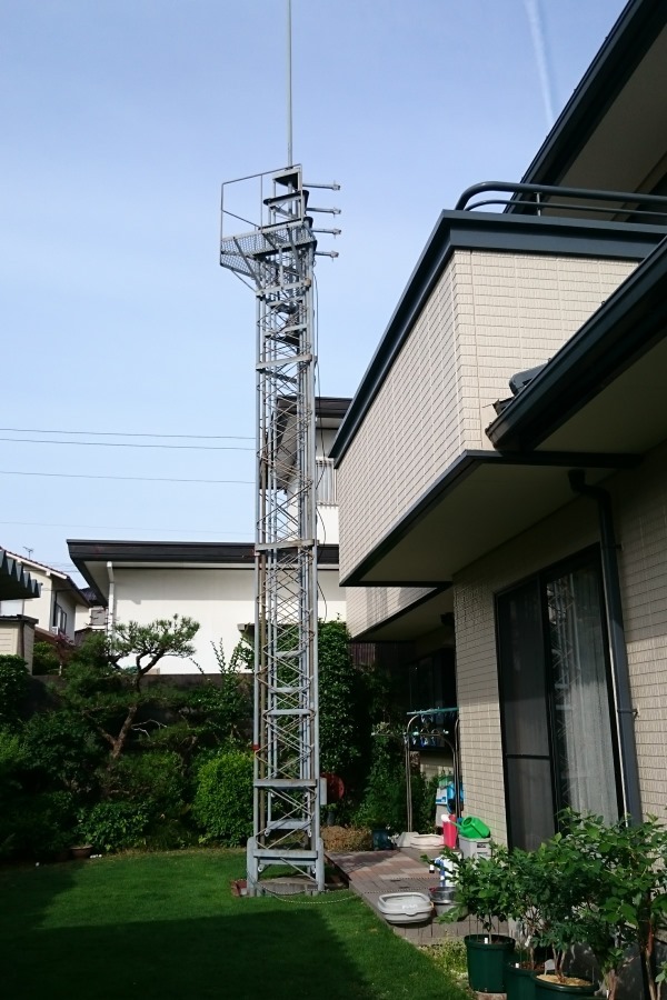 アマチュア無線タワーの撤去 その①_d0358272_10173953.jpg