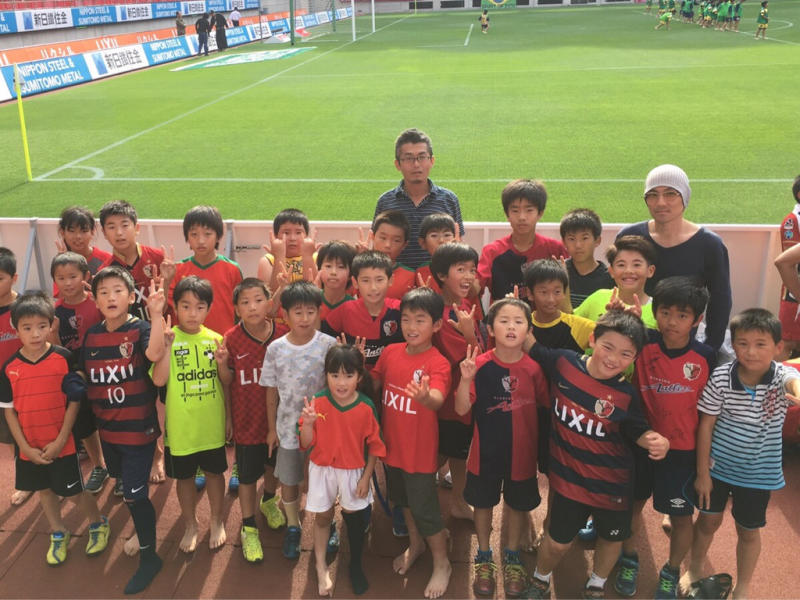アントラーズつくばの日 つくばジュニアfc 本日もサッカー日和