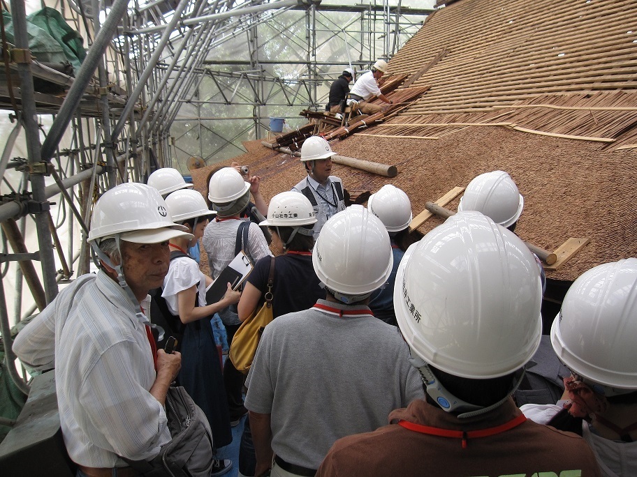 屋根葺き替え修理工事 見学会_b0114209_14503005.jpg