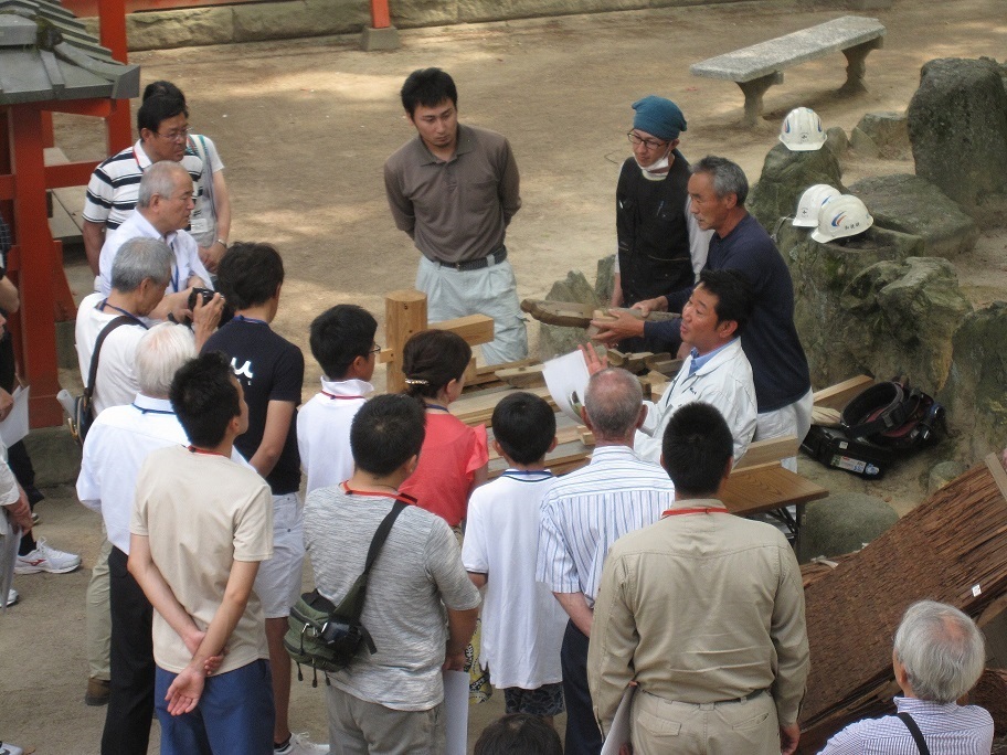屋根葺き替え修理工事 見学会_b0114209_14503703.jpg