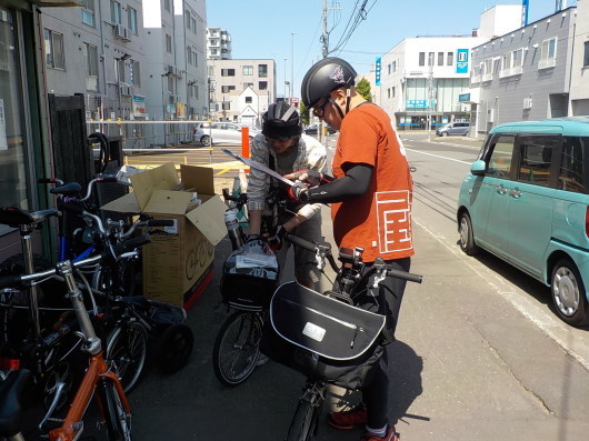 サイクルロゲイニングWith Brompton　Sapporo_c0237410_20235796.jpg