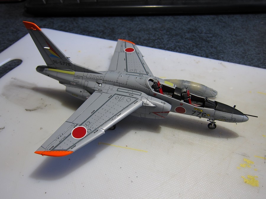 ハセガワ 1/72 川崎T-4 製作中 (20)_c0065927_01153416.jpg