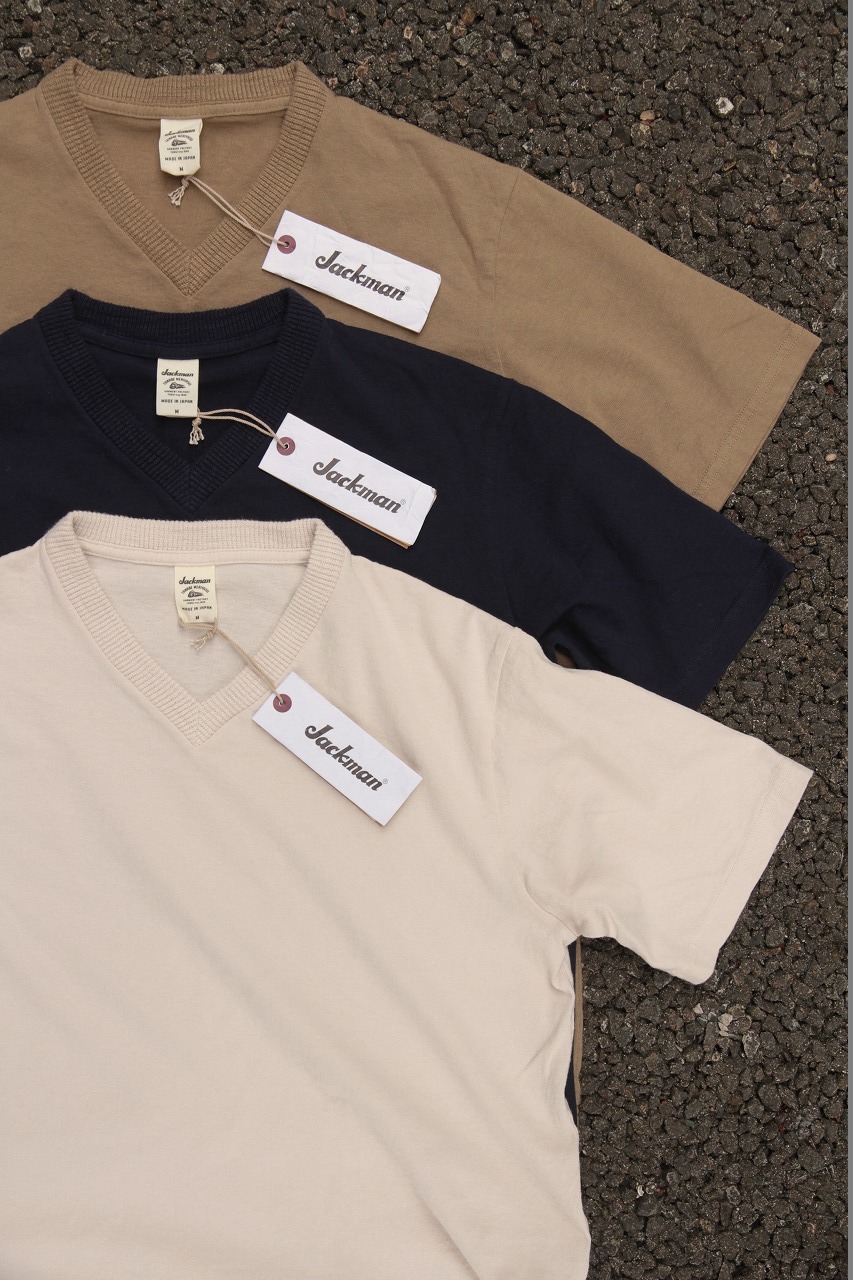 ■Jackman/Vneck T-shirt JM5755 /最近の店内写真_b0139233_10574495.jpg