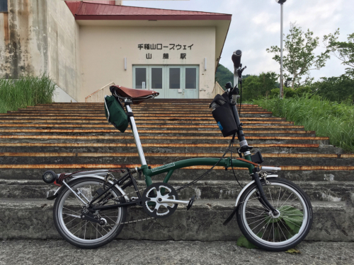 手稲山朝練 〜BROMPTON 二発目〜_d0335265_14392741.jpg