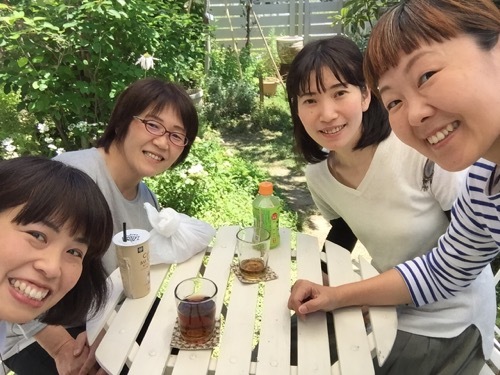 絆*整理収納実践講座|昼食はお庭で♫_a0284626_20544382.jpg
