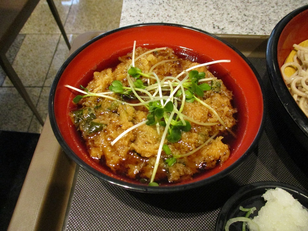 196杯目:富士そば国立店で小柱天つけせいろ_f0339637_22310115.jpg