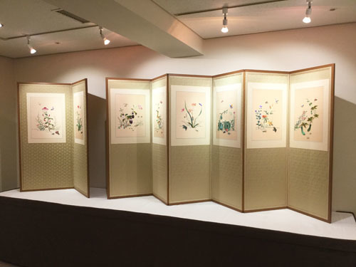 2017年 李京玉 ポジャギ＆韓国刺繍展 in 東京（6月21日～29日）会場から_c0185092_07061306.jpg