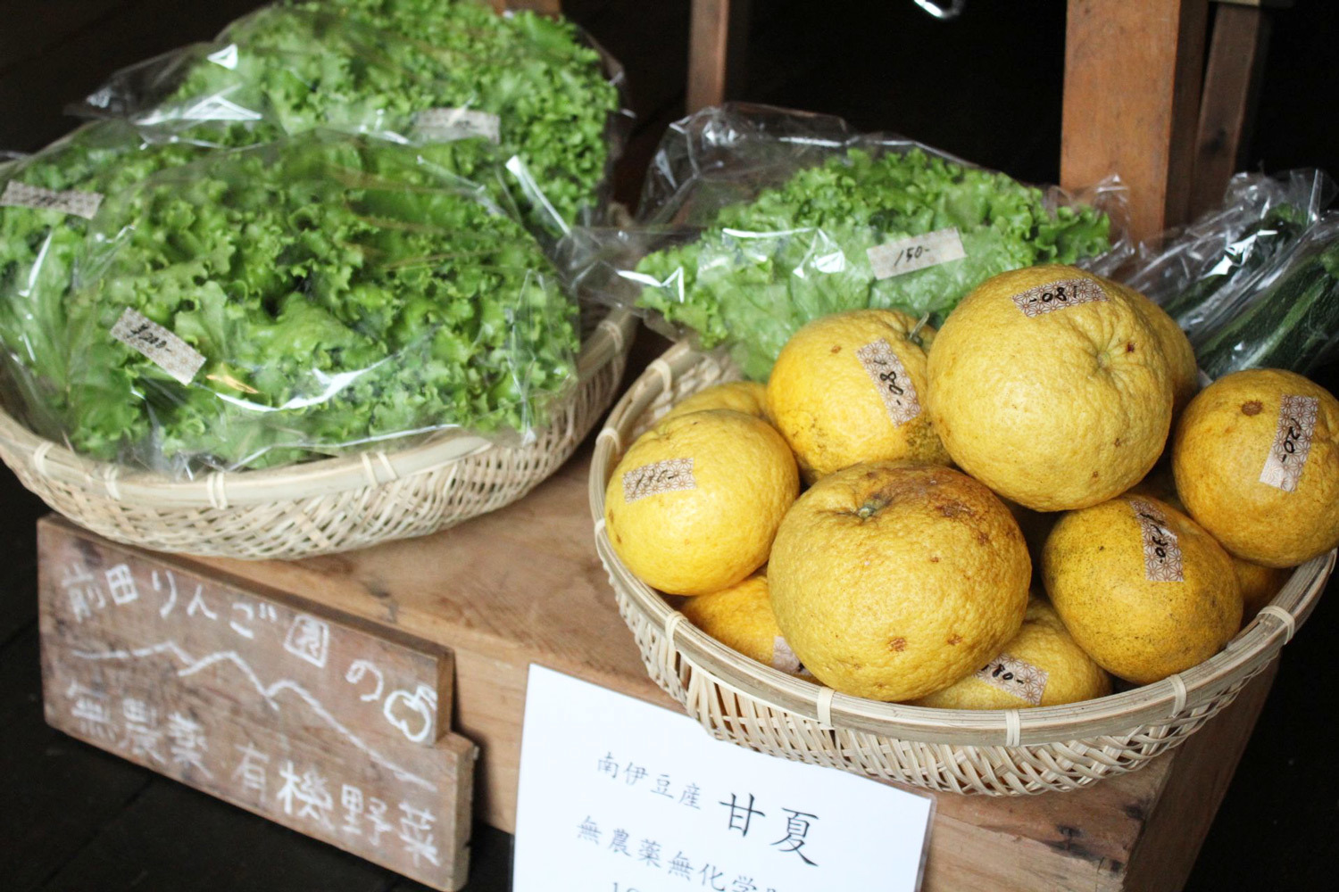 無農薬・有機栽培の野菜 / 前田りんご園_c0222907_23153311.jpg