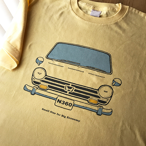 <さんかくまど の 夏 T vol.2> HONDA N360_a0044064_16203511.jpg