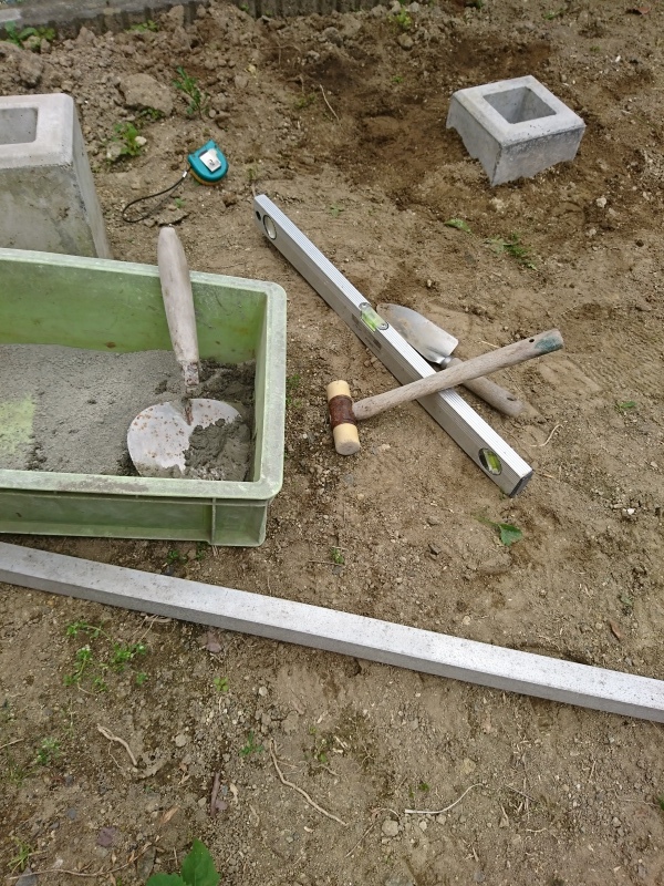 Diyで物置小屋を作る 基礎編 すき と暮らす