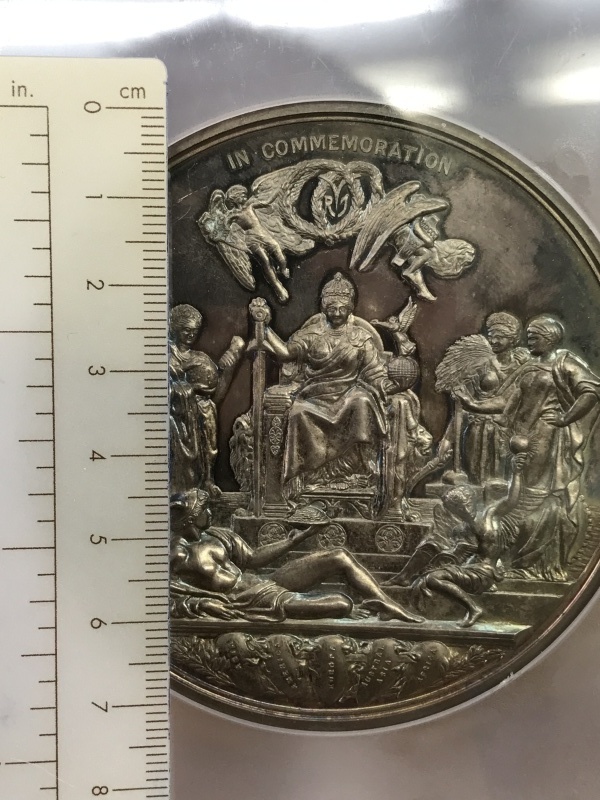 英国1887年ゴールデンジュビリー(50周年)最強メダルセット_d0357629_11385049.jpg
