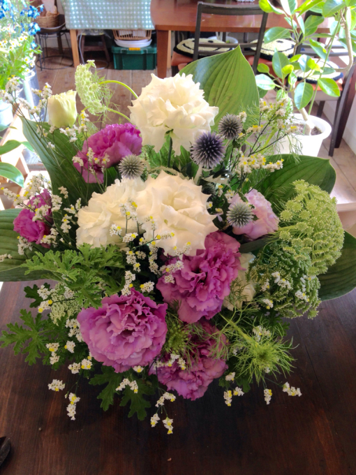 お供えのアレンジメント_f0275365_15315424.jpg