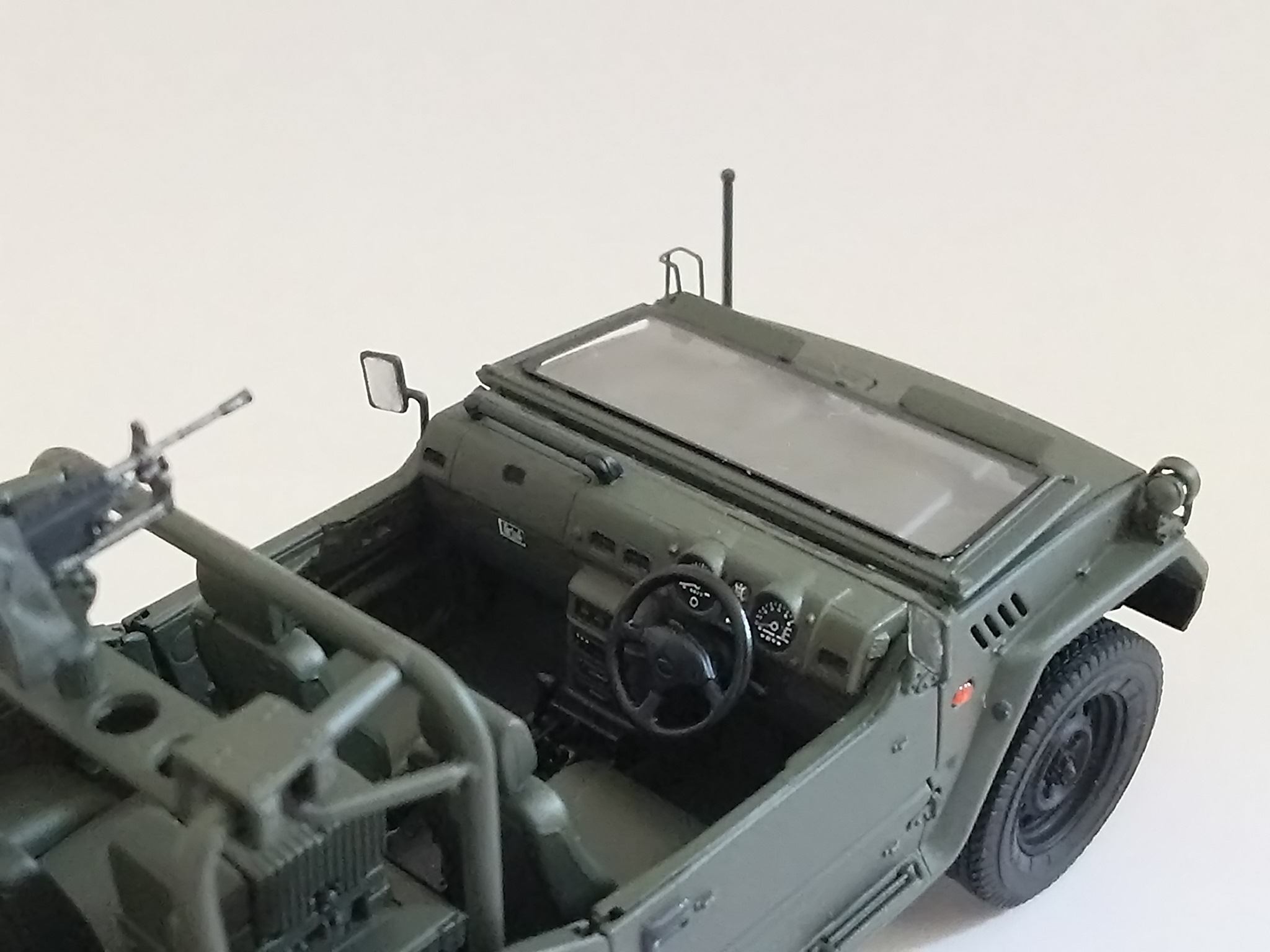 モノクローム・1/35 陸上自衛隊 1/2tトラック 斥候車_b0098271_13223001.jpg