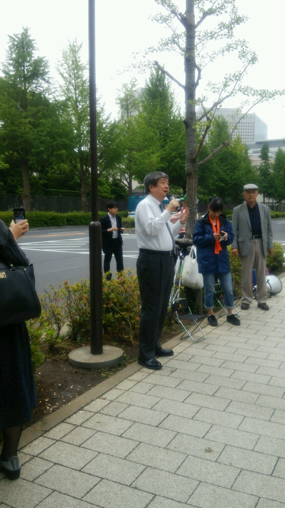 6月14日〜15日 共謀罪反対議員会館前抗議行動 その3_c0325437_12423670.jpg