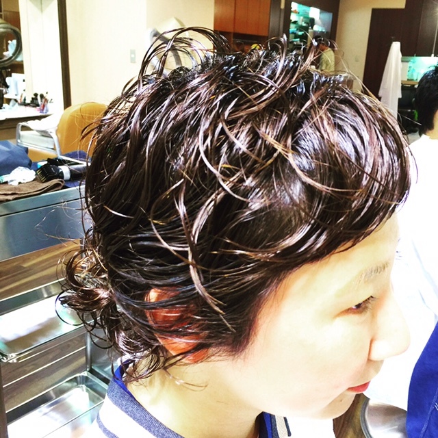 伸ばしかけの髪はパーマ アレンジ Belin S Blog