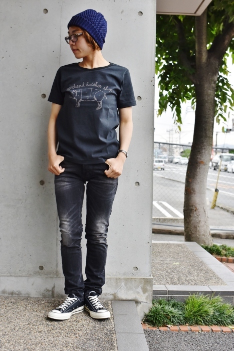 DAILYWARDROBE INDUSTRY ・・・ 大人のSIMPLE PRINT TEE!★!_d0152280_09380567.jpg
