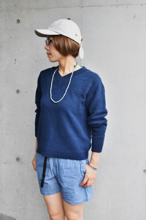 SUMMER KNIT STYLE 。。。TWINE (益久染織研究所)_d0152280_13100410.jpg