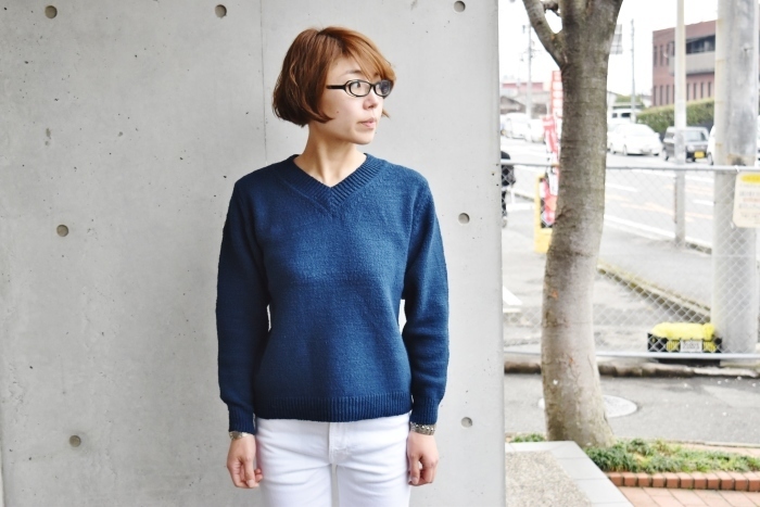SUMMER KNIT STYLE 。。。TWINE (益久染織研究所)_d0152280_13134695.jpg