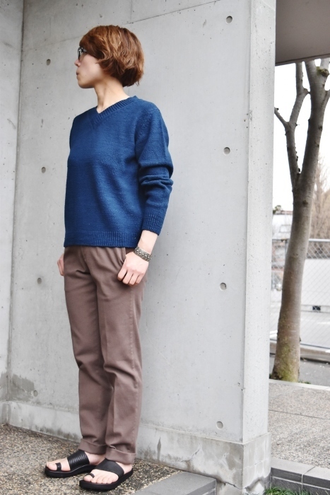 SUMMER KNIT STYLE 。。。TWINE (益久染織研究所)_d0152280_13145355.jpg