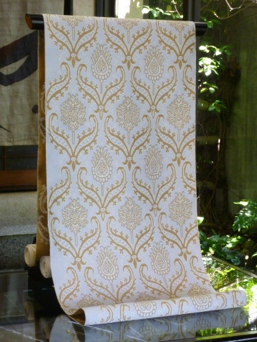 勝山健史帯 \"スペイン裂②” <工芸帯地洛風林の帯>_d0159384_23472720.jpg