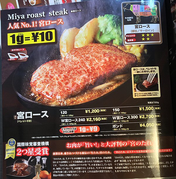 八王子市松木（京王堀之内）：2017年6月22にオープン「ステーキ宮」のランチを食べた♪_c0014187_2204148.jpg