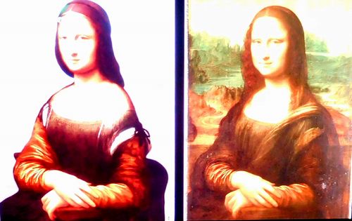 モナリザ様　4点 モナリザ様 4点 ダ・ヴィンチ モナリザ 4号 立体複製名画 美術品