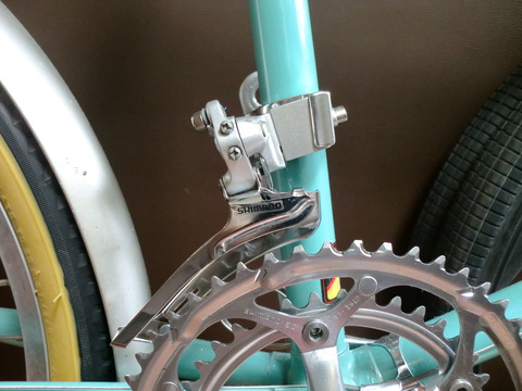 Bianchi miniVelo 7　カスタム⑭さて、駆動系仕上げるぞ。_f0202106_20375122.jpg