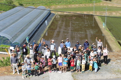 H29田んぼアート稲作体験～田植え編～_b0281312_11291167.jpg