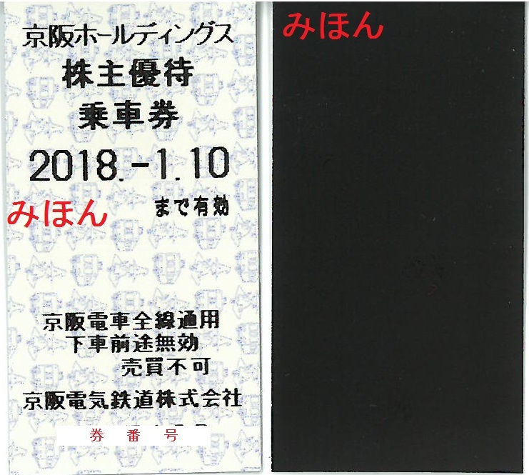 9045京阪HDの株主優待券(平成29年上半期)_d0231915_23523751.jpg