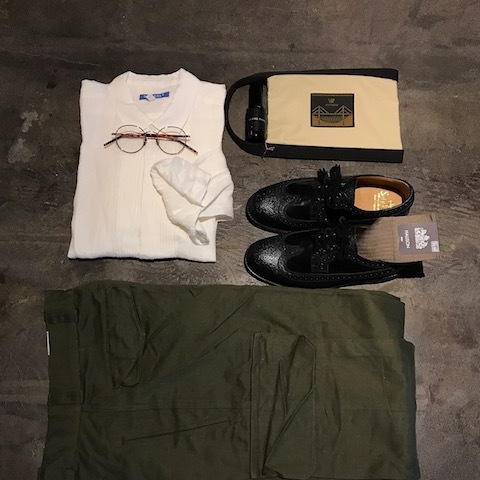 リネンシャツ　と　軍パン_d0364239_20053715.jpg