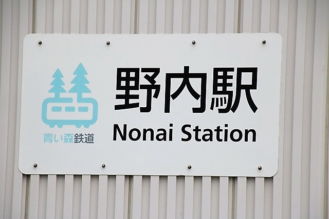 藤田八束の鉄道写真@東北本線、青い森鉄道で野内駅にて・・・貨物列車「金太郎」、青い森鉄道写真を撮る②_d0181492_00141212.jpg