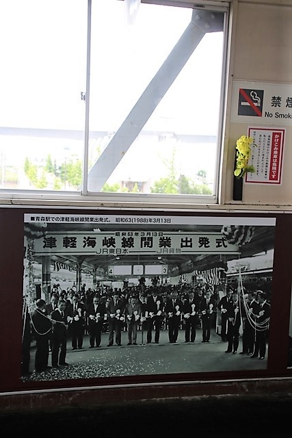 藤田八束鉄道の歴史@青森駅に駅舎の歴史資料写真が満載、本土と北海道を結んだ画期的史実_d0181492_20373974.jpg