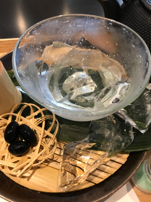 渋谷ヒカリエ 然花抄院の水ゼリー 衣 食 住 渋谷ヒカリエ 然花抄院の水ゼリー 衣 食 住