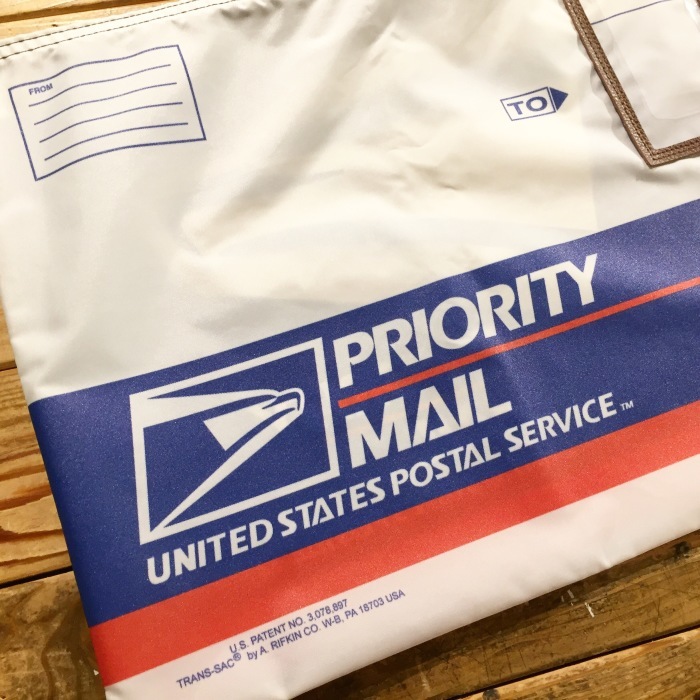 \"郵便局員さんのバッグ -USPS Mail Bag- \"_b0121563_15375731.jpg