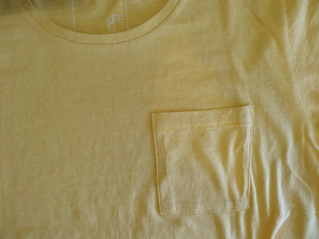 LIFE IS .... RAGLAN HALF SLEEVE & BIG POCKET TEE 新色_c0140709_14142705.jpg