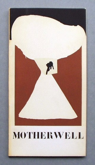 ロバート・マザーウェルの展覧会図録「Robert Motherwell Collages」（1960）_a0155815_17342436.jpg