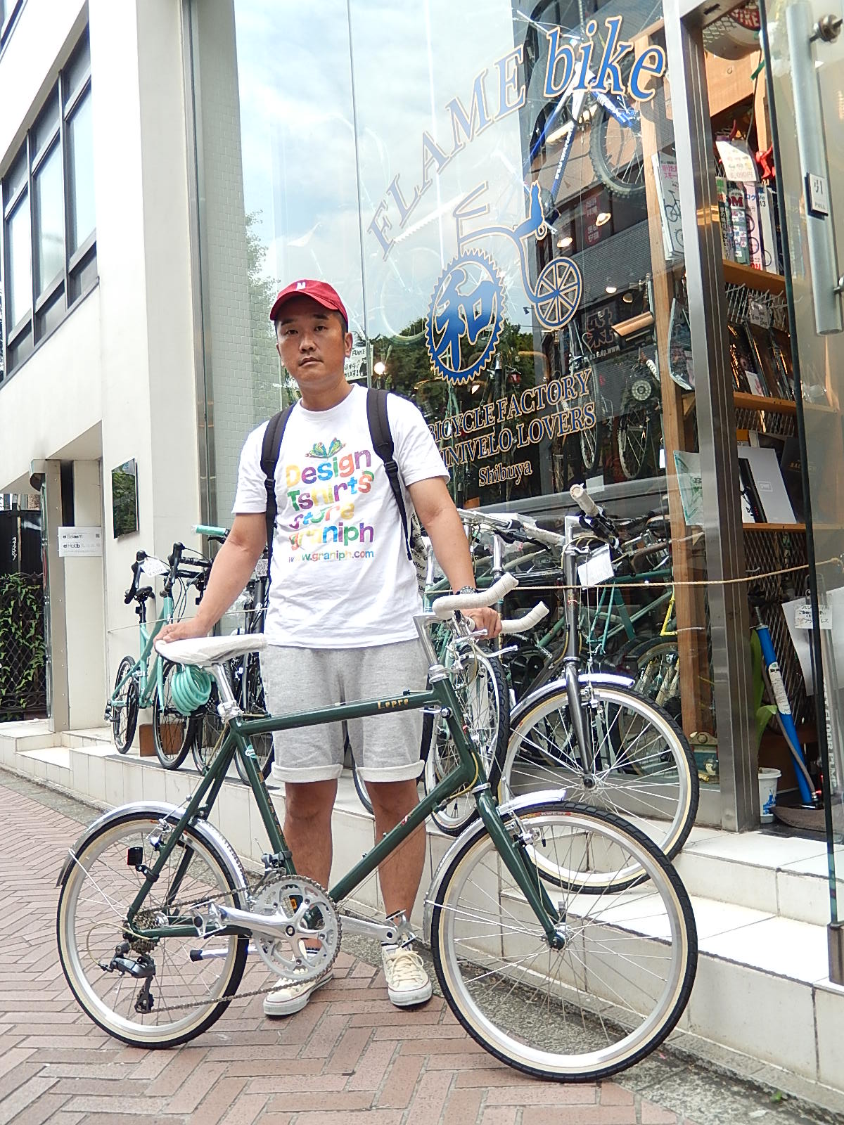 6月29日　渋谷　原宿　の自転車屋　FLAME bike前です_e0188759_18463549.jpg