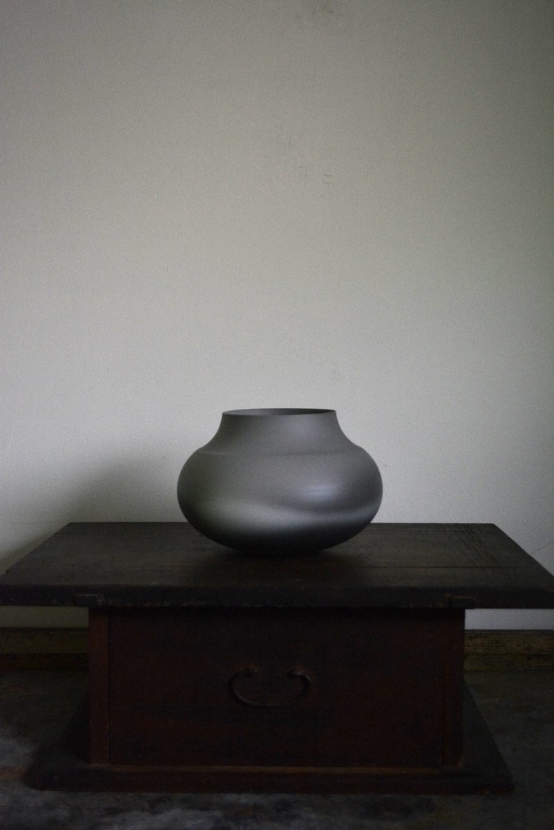 「森岡希世子展 轆轤師・現田市松さんに憧れて」7日目_d0087761_8565517.jpg
