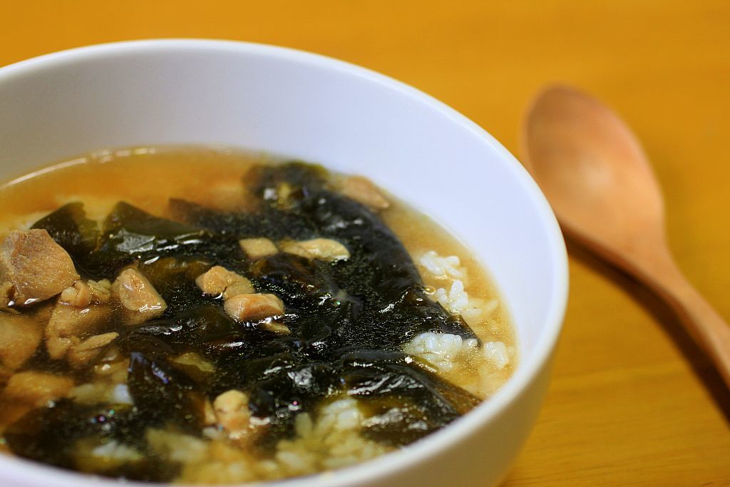 ワカメスープのクッパな朝餉_e0220163_08351490.jpg
