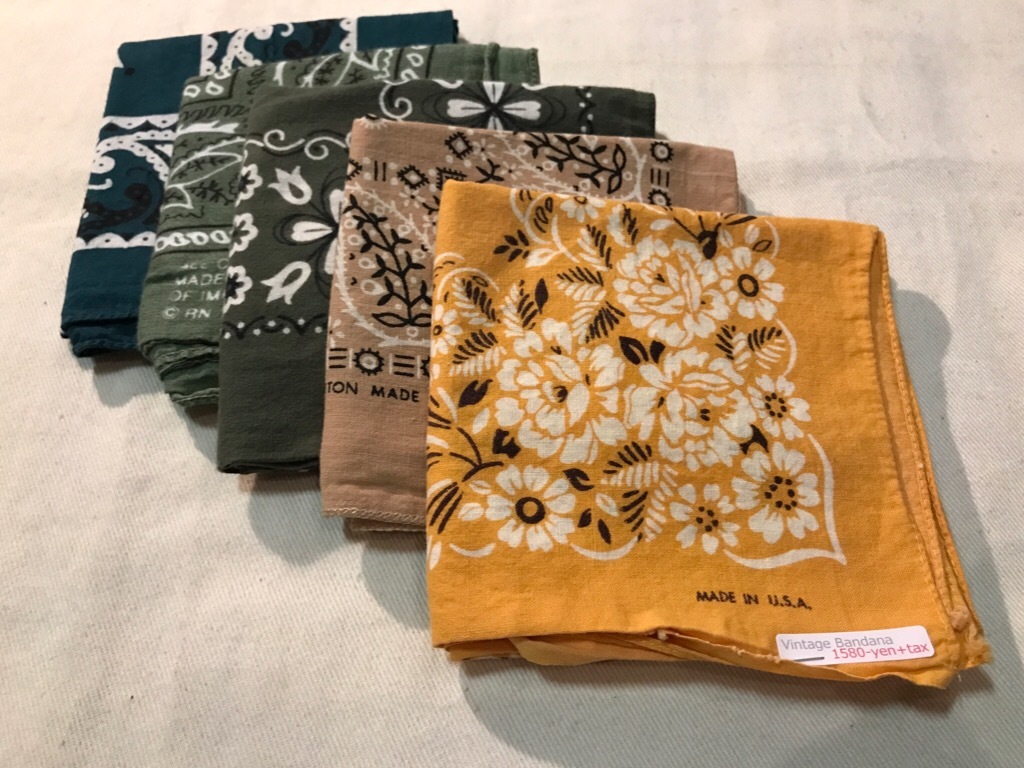 神戸店7/1(土)スーペリア入荷！ #2 Rare Bandaｎna!!!_c0078587_14180084.jpg