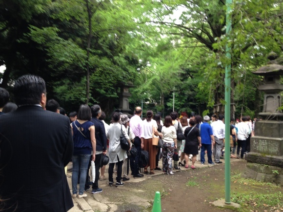 氷川神社で夏越しの大祓式_f0063801_18540060.jpeg