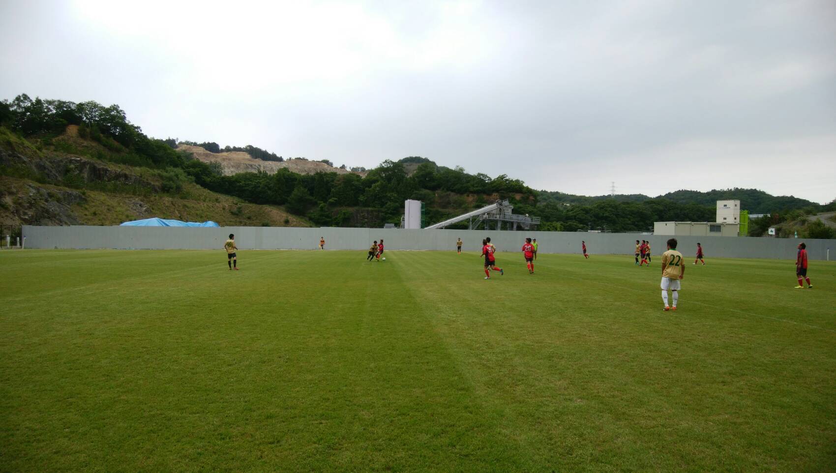 いよいよ夏芝 とどろみに天然芝のサッカー場を 鳥取方式にて いよいよ夏芝 とどろみに天然芝のサッカー場を 鳥取方式にて
