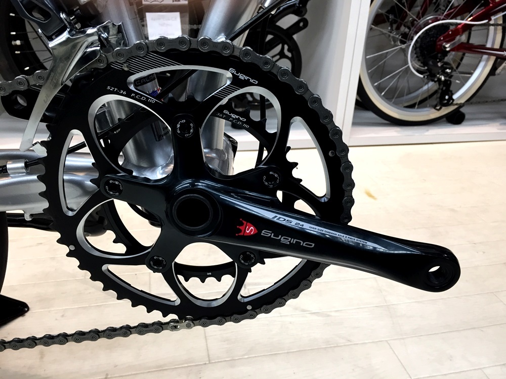 DAHON2017モデル Mu SLX フロントダブル 仕様 : カルマックス タジマ