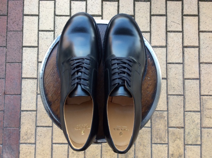 BLACK SIGN Navy Last Dress Oxford shoes_e0343648_20354187.jpg